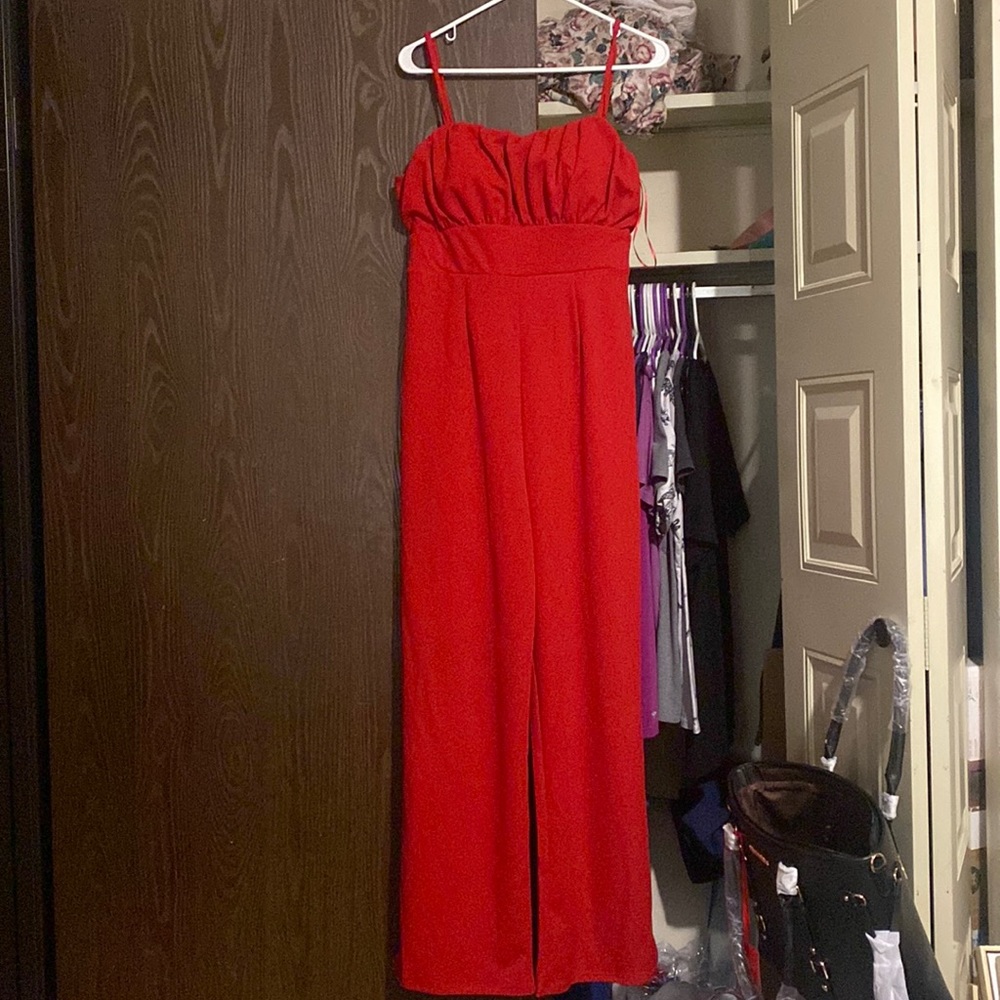 XL Mi Ami Red Jumpsuit